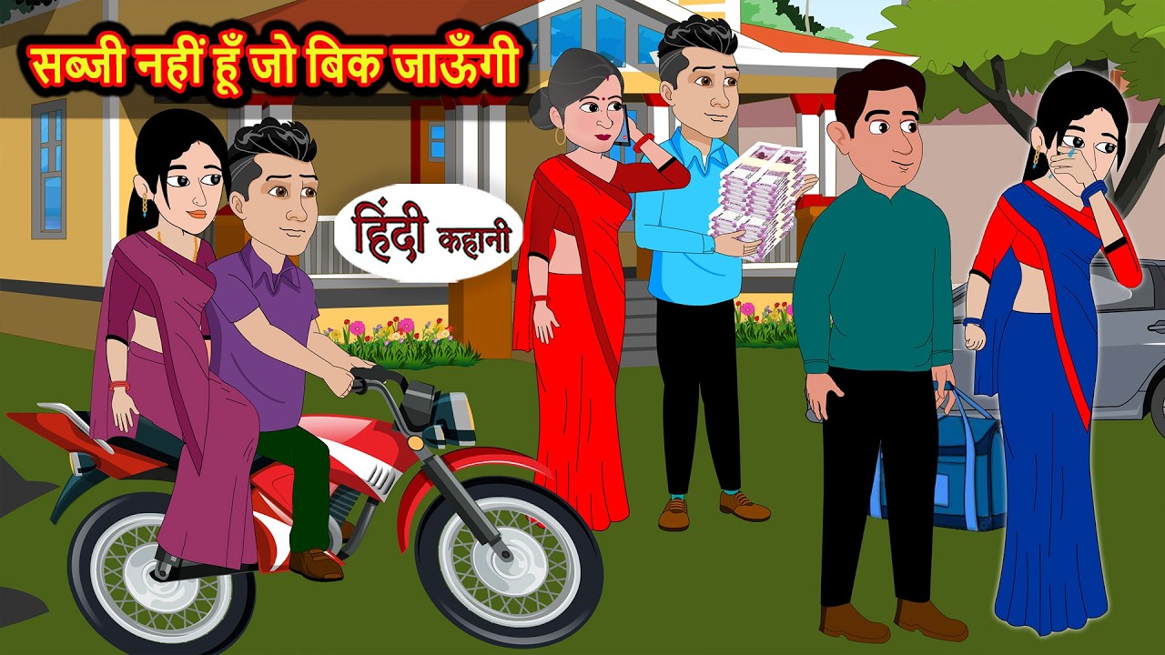 सब्जी नहीं हु जो बिक जाऊंगी Bedtime Story | Stories in Hindi | Fairy Tales | Moral Stories | Comedy