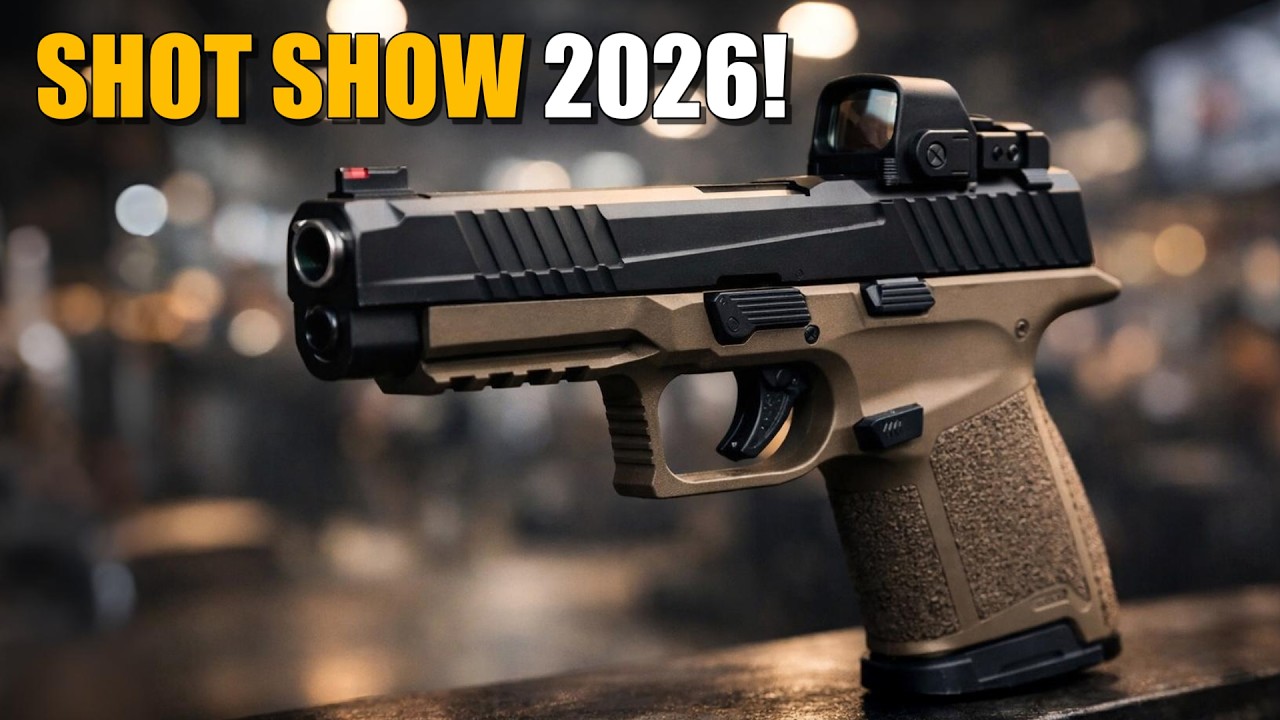 7 самых ожидаемых моделей пистолетов, представленных на выставке SHOT Show 2026.
