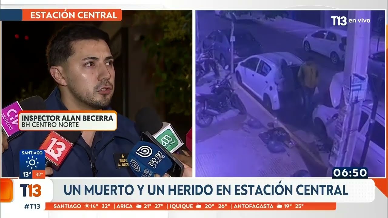 Un venezolano muerto y otro herido tras recibir ataque a balazos en Estación Central
