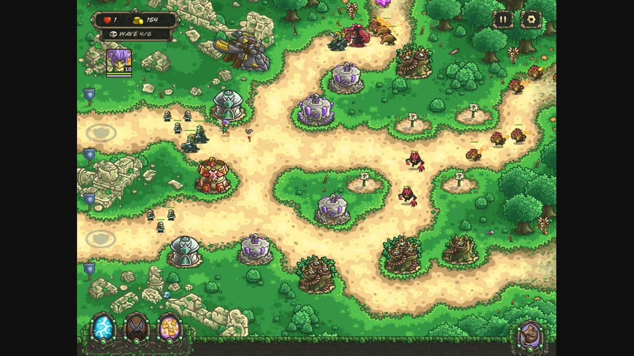 Kingdom Rush Origins - Galadrian's Wall - Heroic Challenge