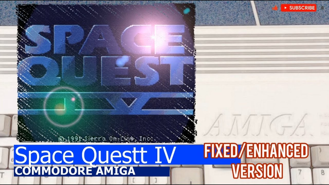 Commodore Amiga -=Space Quest IV=- fixed/enhanced version