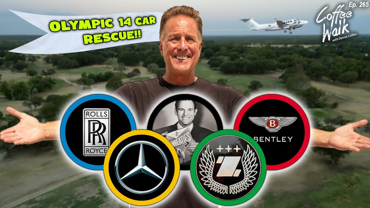 I Bought 14 Luxury Cars from the FIRST Olympian on a Wheaties Box!!