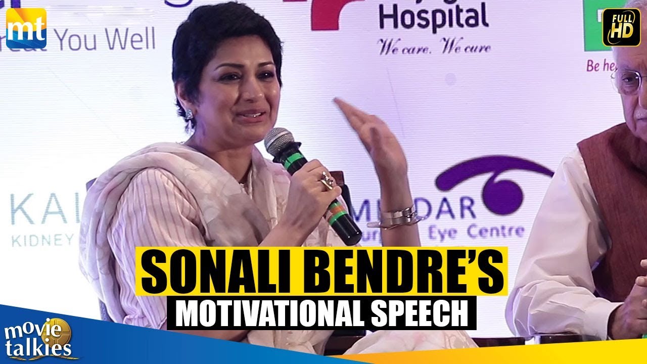 Sonali Bendre’s Motivational Speech On How She Beat Cancer