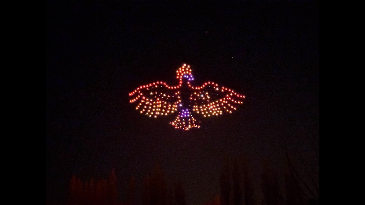 Drone Light Show, Lueurs de Mantes 2025 🕹️🌟🤖