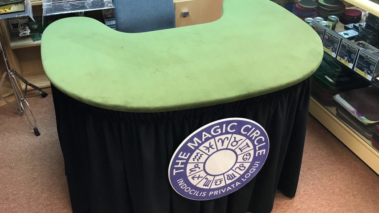 Custom Made Close Up Magic Table by PropDog - www.propdog.co.uk