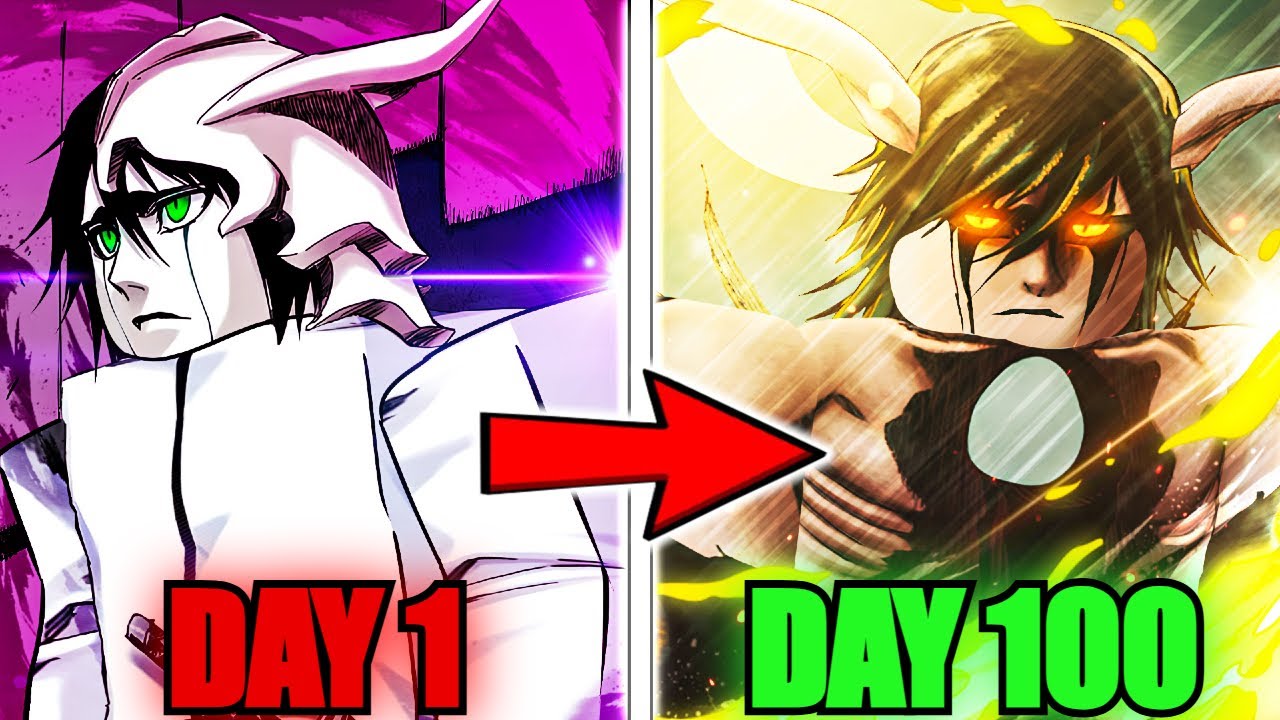 Spending 100 Days As SEGUNDA Ulquiorra Cifer In Peroxide...(Roblox)