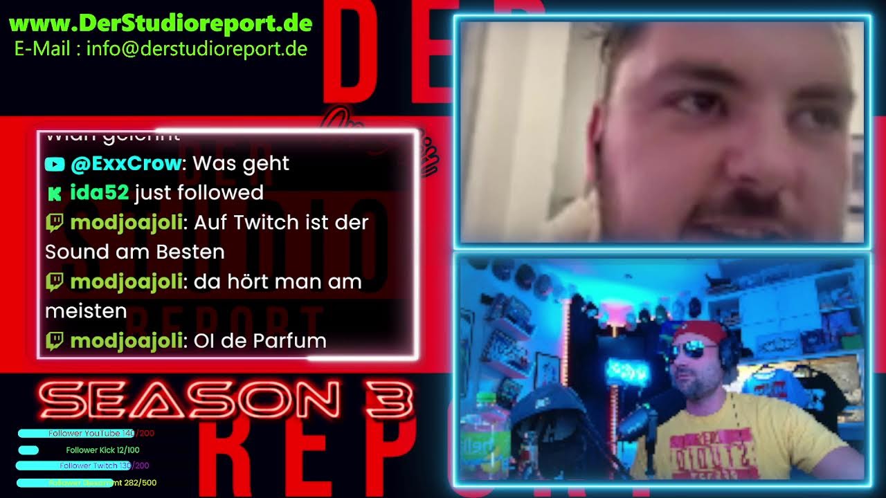 Der Studioreport Live !!