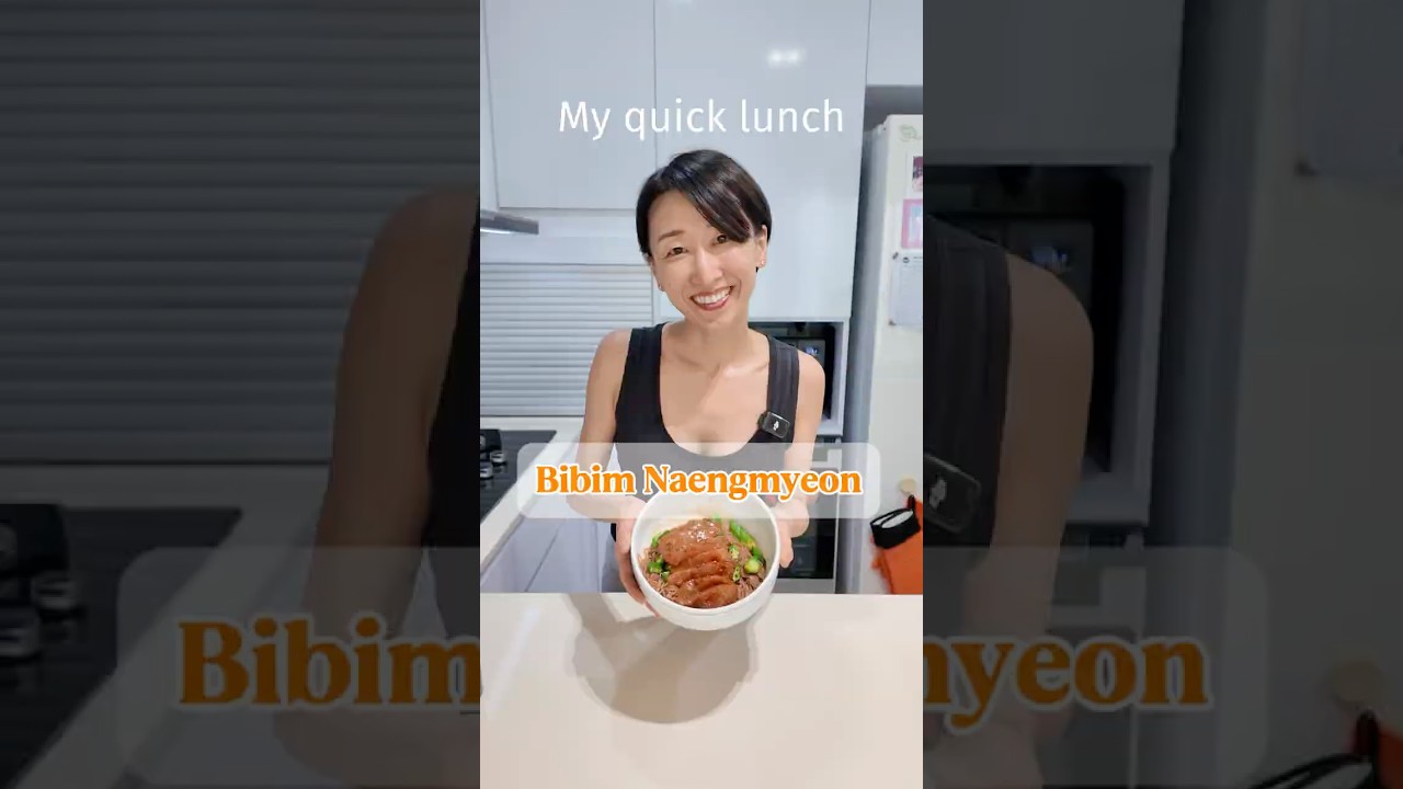 Пибим Нэнмён (비빔냉면) - мой сегодня обед 😋🇰🇷👩&zwj;🍳💕