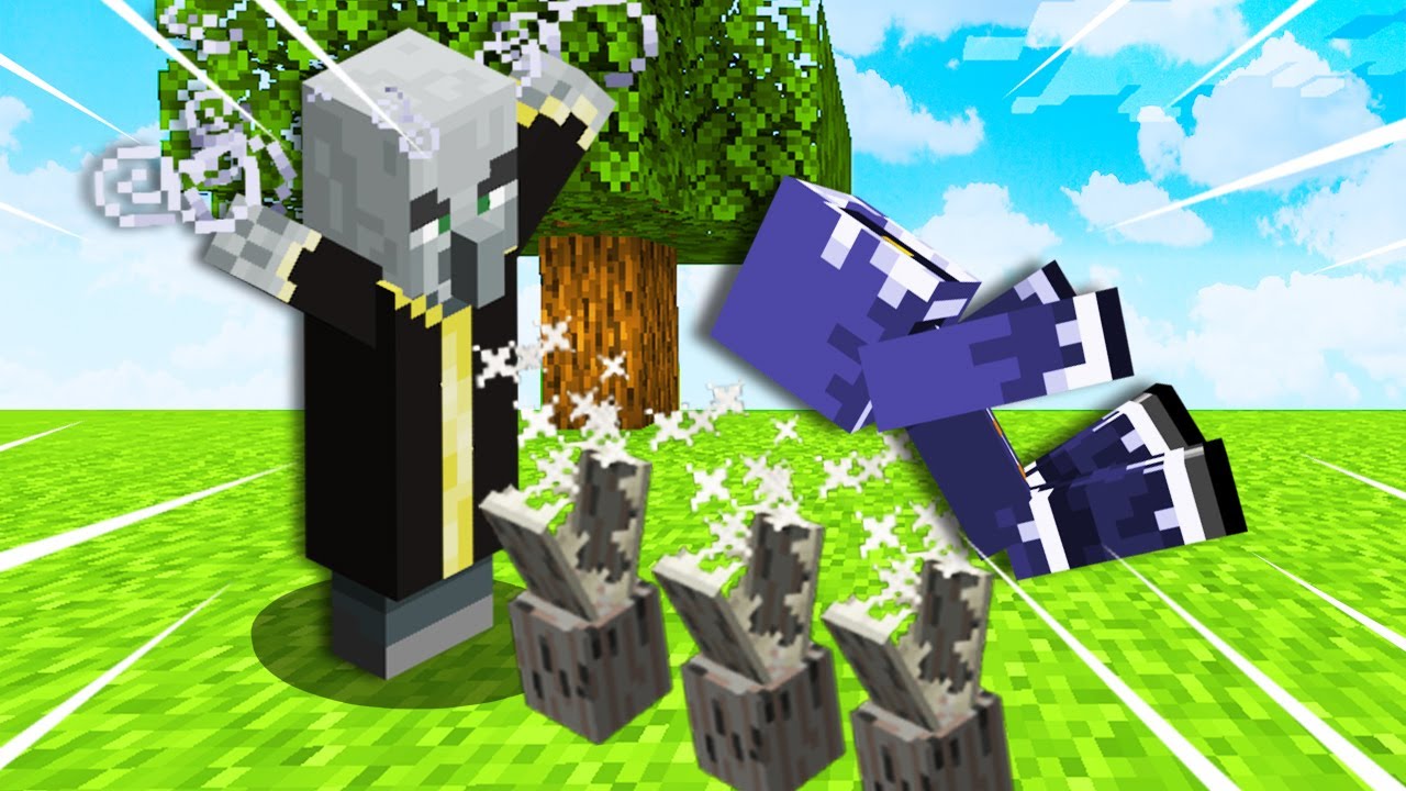 SURVIVRE EN ÉTANT UN EVOCATEUR DANS MINECRAFT !! MCE #2