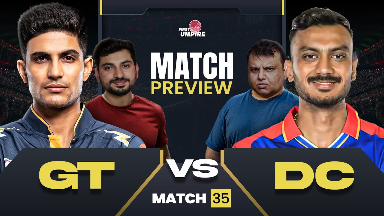 Unbeaten Giants Clash for Top Spot | GT vs DC | Match 35 Preview