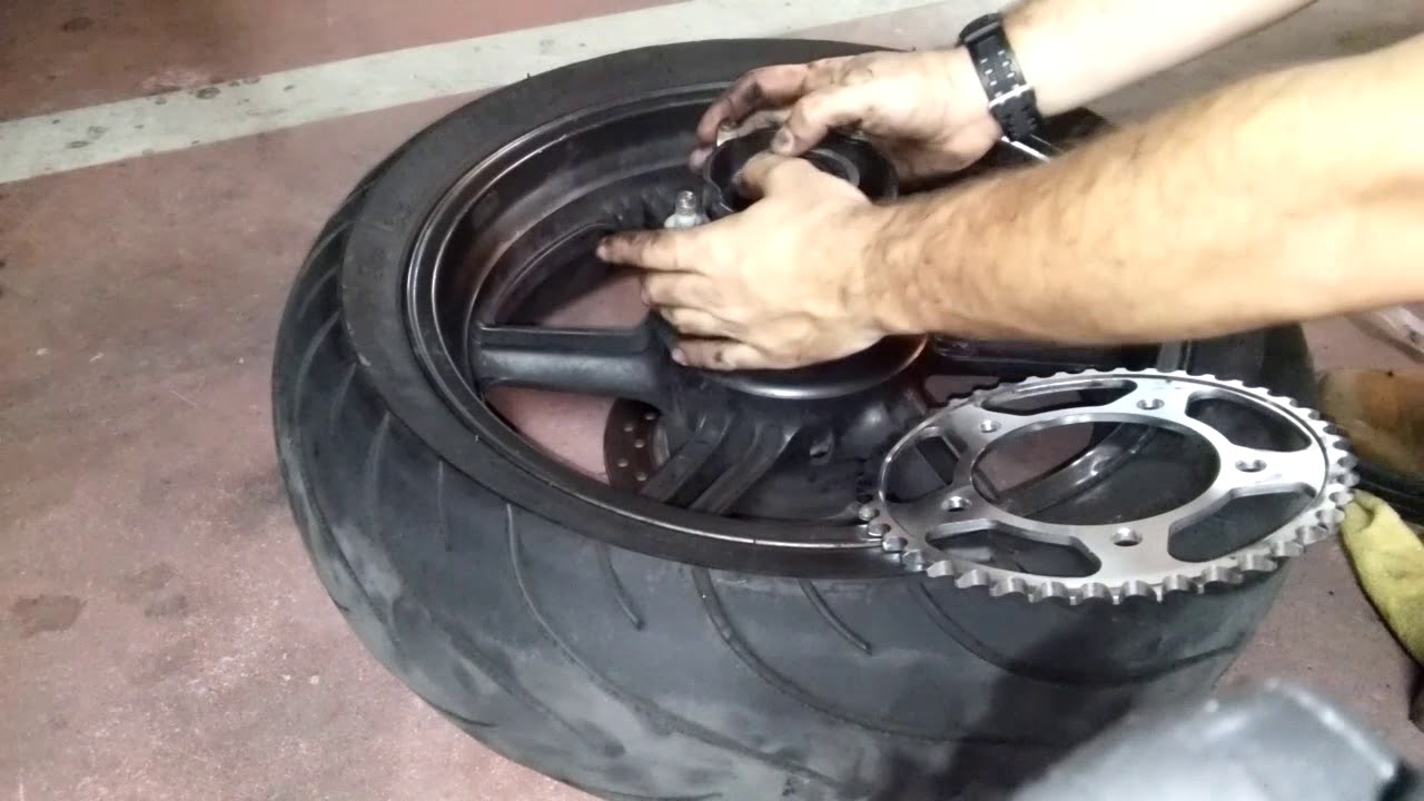Cambio kit arrastre honda CBF 600 04/07