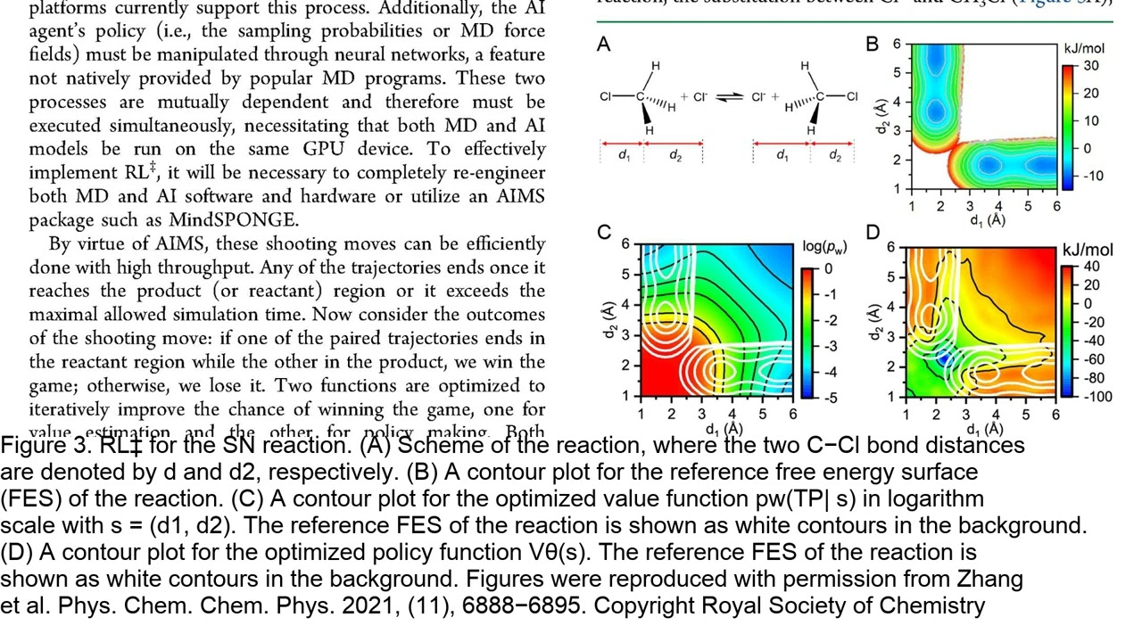 Artificial Intelligence Enhanced Molecular Simulations