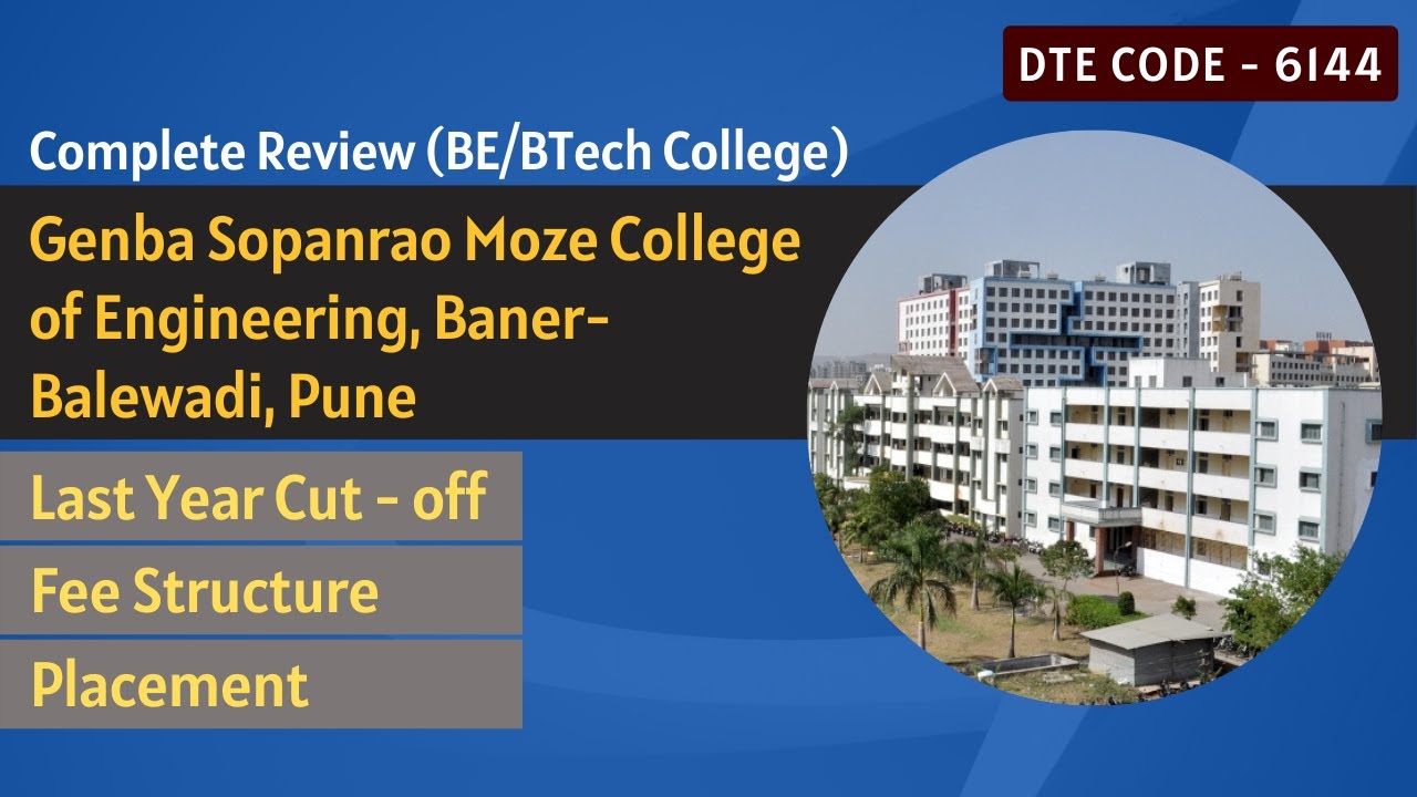 Genba Sopanrao Moze College of Engineering Balewadi Pune | Moze College