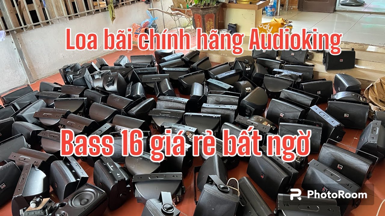 Loa trợ lời audiokings Bass 16 giá siêu rẻ chất âm hay LH:0988.583.183
