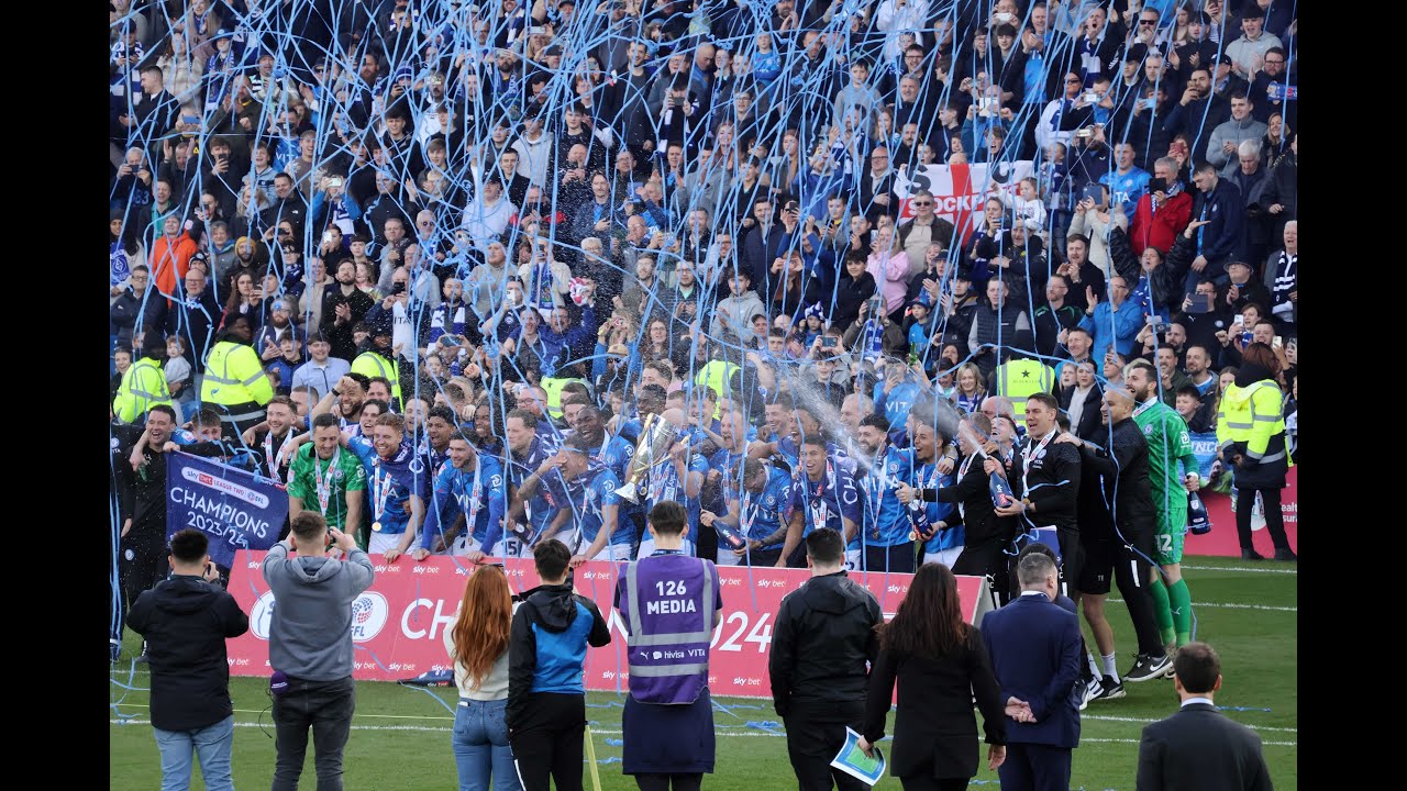 Stockport County Champions Again!