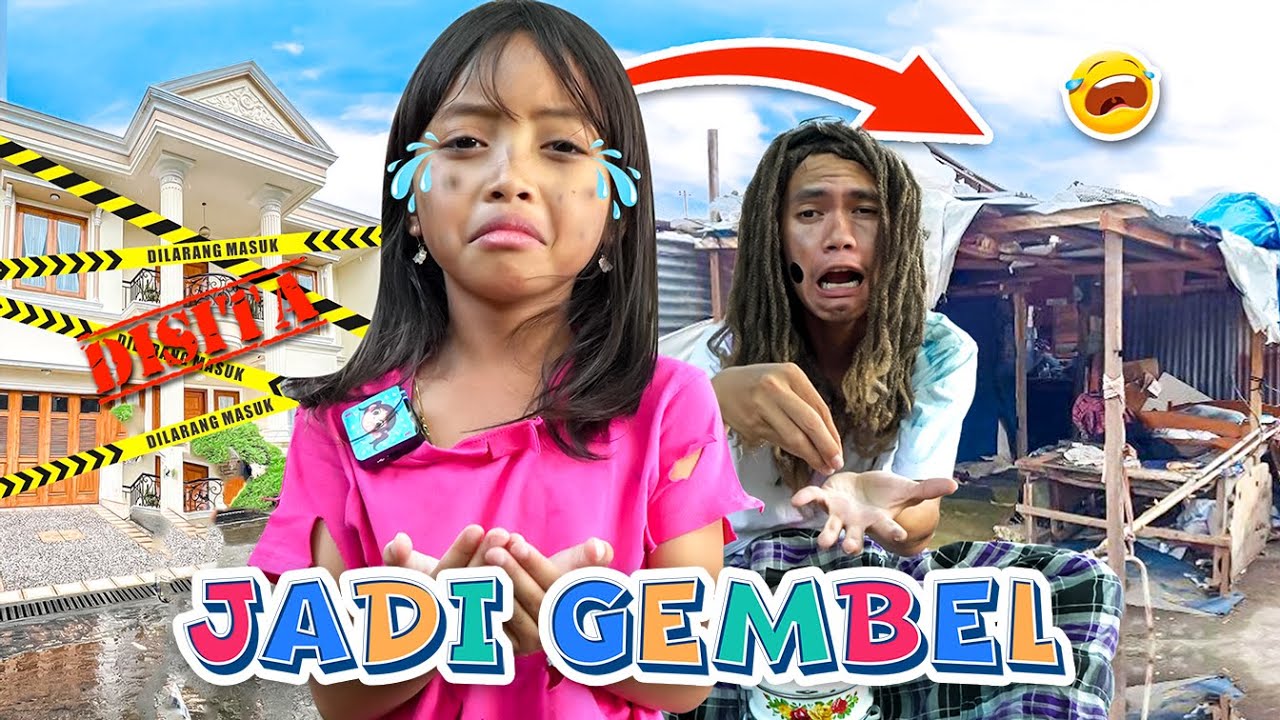 LEIKA JATUH MISKIN! LEIKA & TOMPEL JADI GEMBEL, AYAH TINGGAL DI RUMAH KARDUS 😭