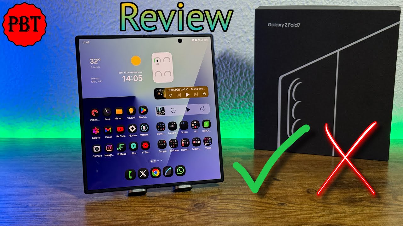 Samsung Galaxy Z FOLD 7 ¿Es el mejor plegable?