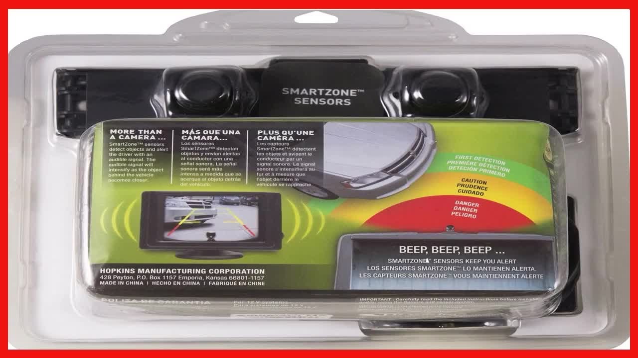 Hopkins 50002 Smart Hitch Backup Camera and Sensor System