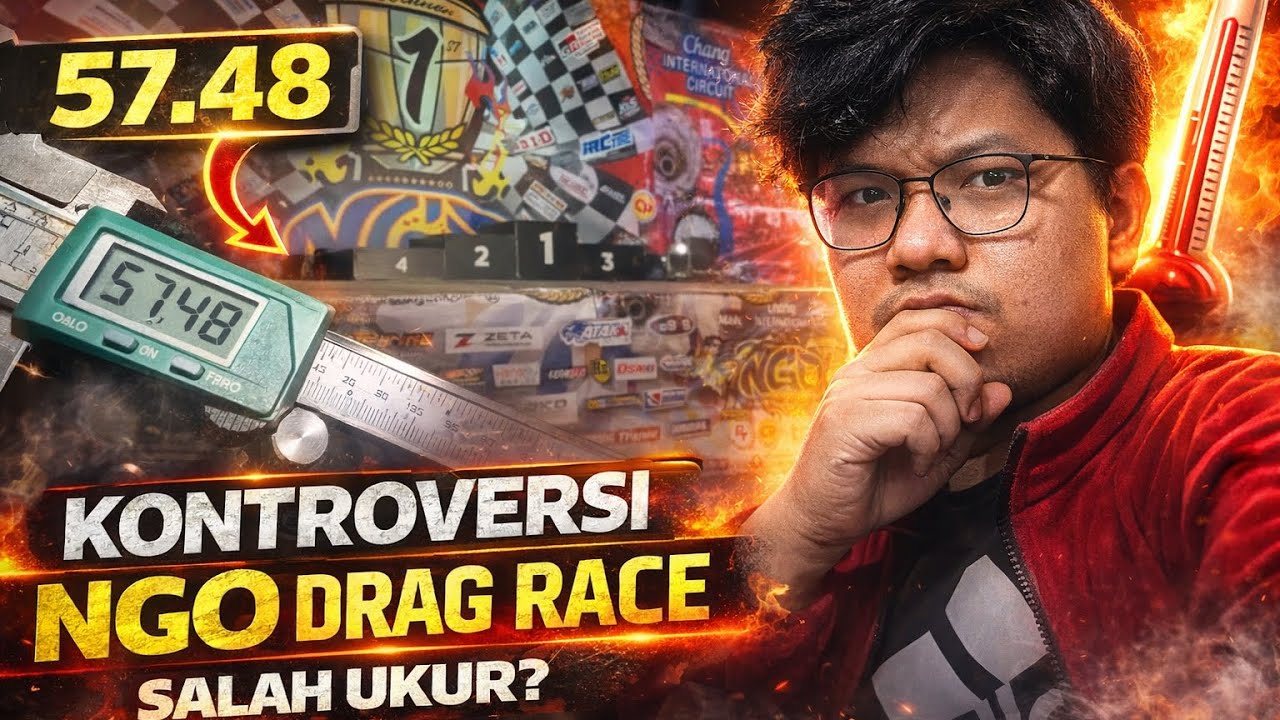 NGO DRAG RACE PANAS! ini fakta teknis yang jarang di bahas