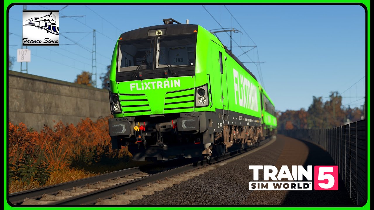 Train Sim World 5 - Vectron Flixtrain & Conduite au SIFA/ PZB/LZB
