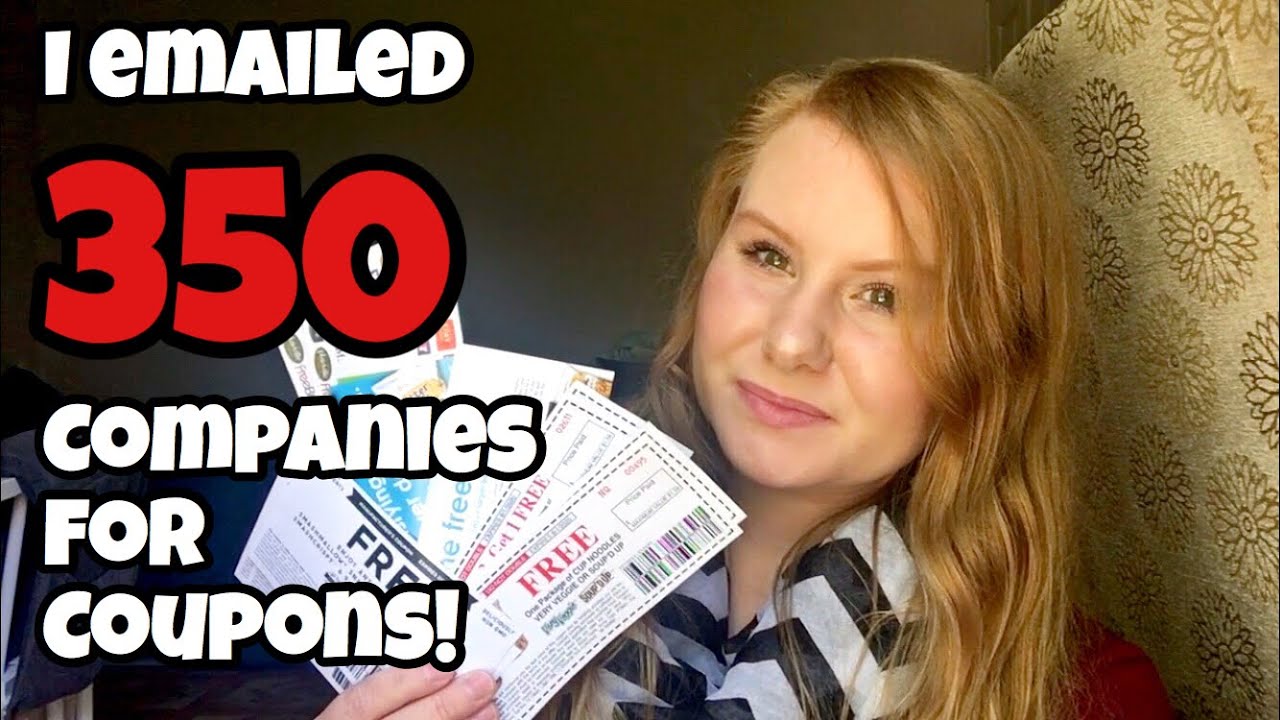 COMPANIES THAT SENT ME COUPONS IN THE MAIL | PART 1