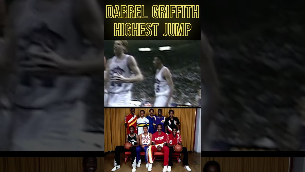 Darrell Griffith Vertical Jump : Dr Dunkenstein Highlights