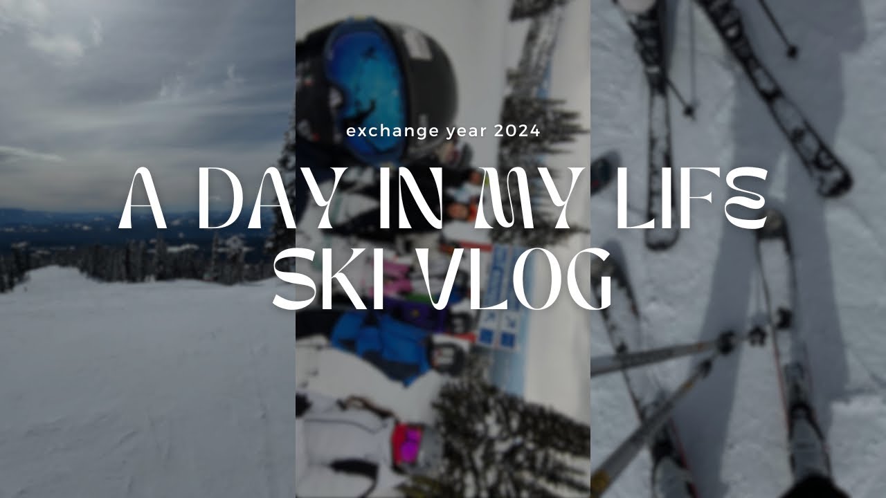 A day in my life - Ski Vlog // exchange year 2024 Canada 🇨🇦