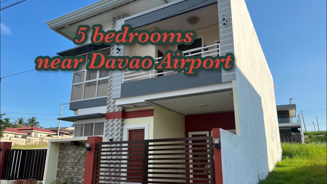 5 bedroom brandnew house in Ponte Verde fronting Davao Airport