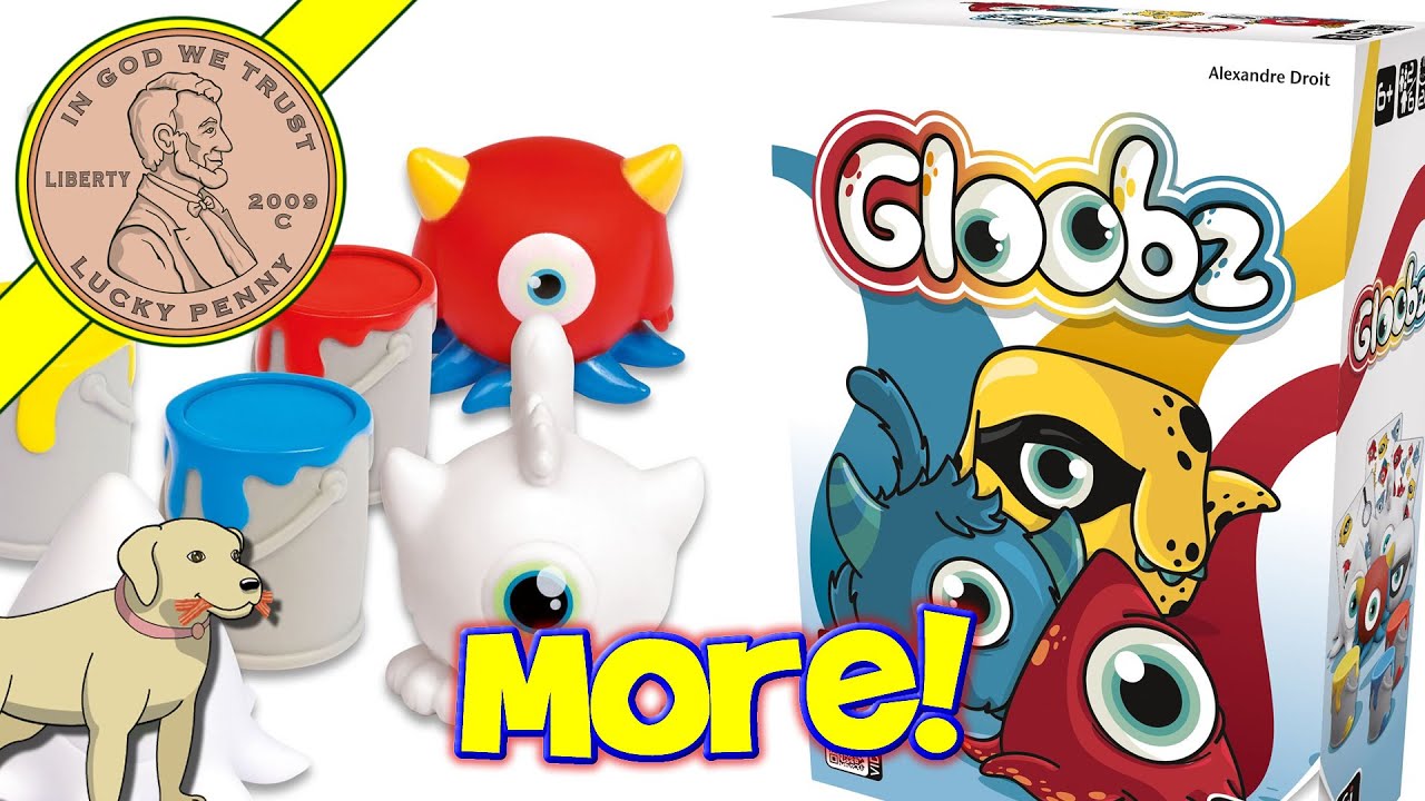 How TO Play The Game Gloobz The Squishy Monster Fast Paced Family Card Game
