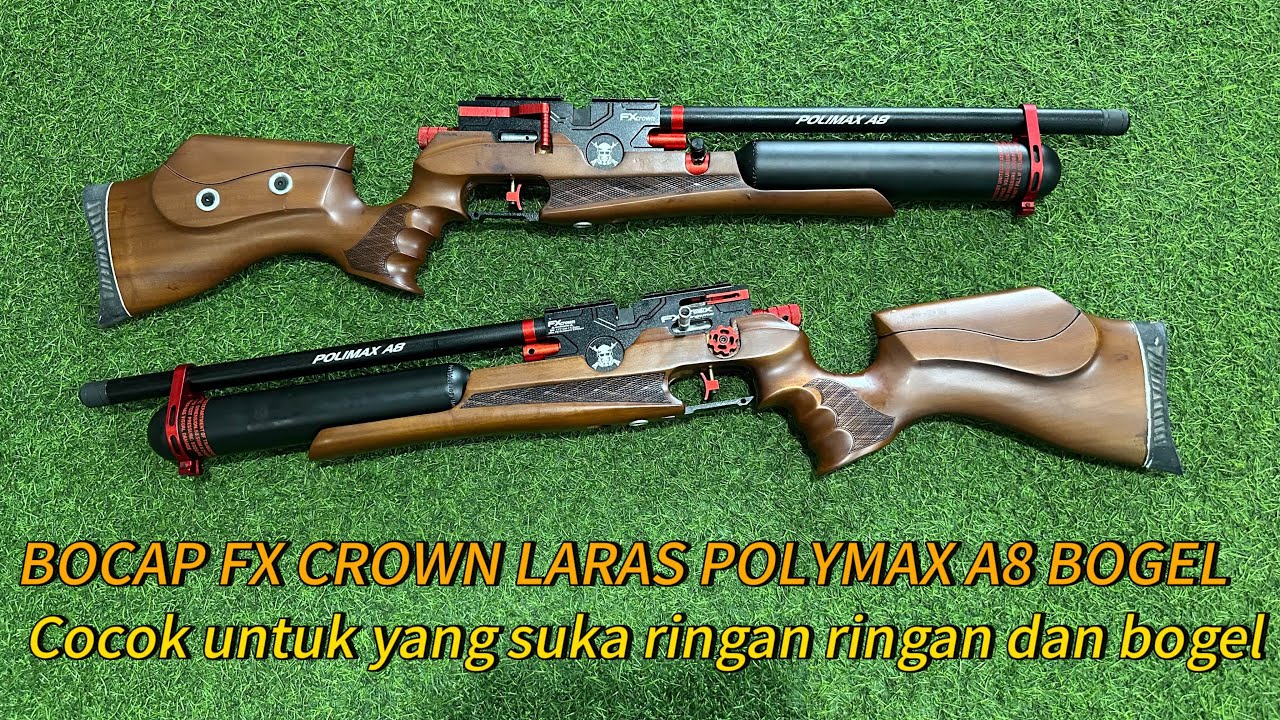Bocap kayu Bogel polymax #senapanangin #senapanbocap #senapananginmurah #bocappredator #bocap500cc 