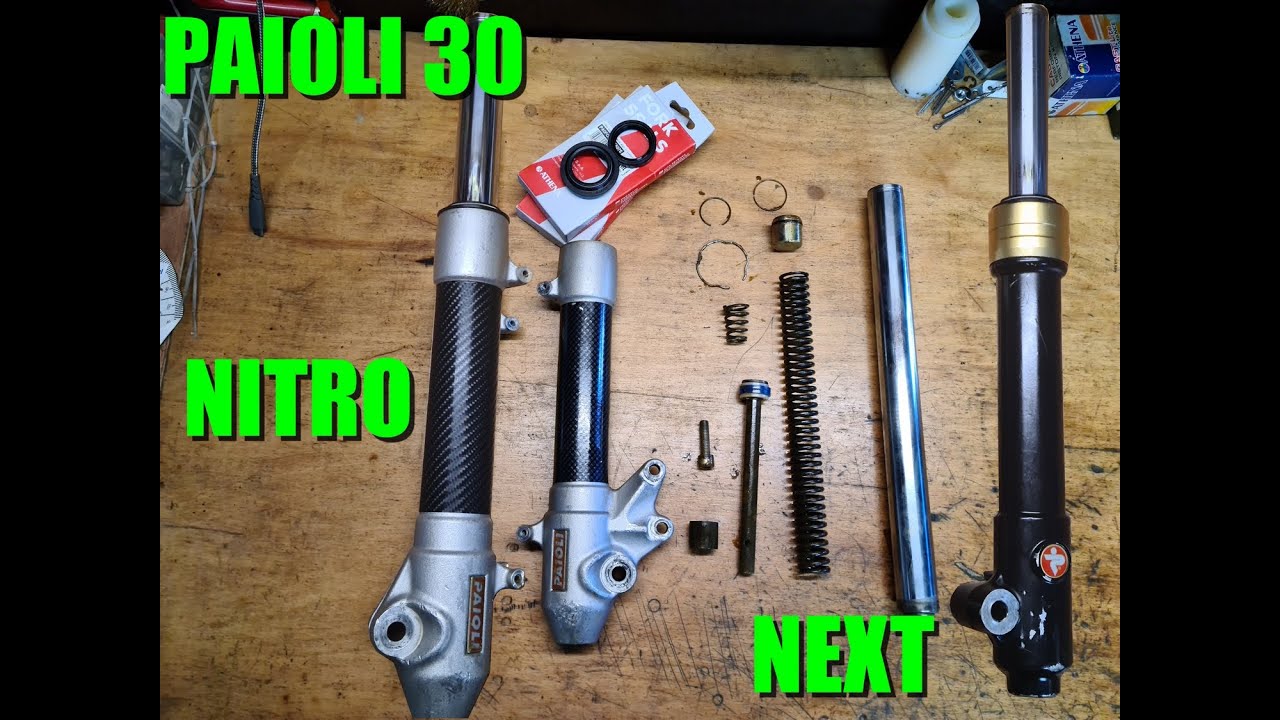 Fourche PAIOLI 30 MBK Nitro - MBK Booster Next Tuto