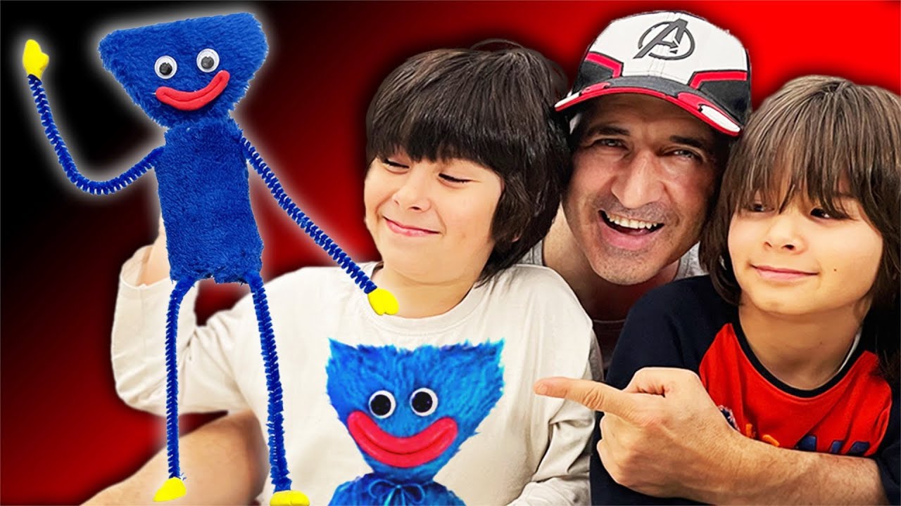 La Figura de HUGGY WUGGY con limpiapipas!!
