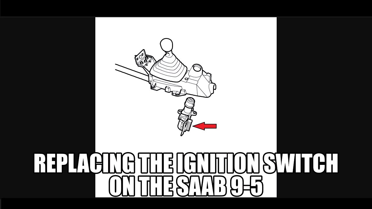 How To Replace Ignition Switch on Saab 9-5 - Engine Not Turning Over FIXED