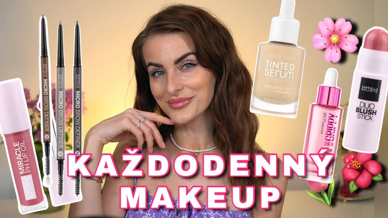 DENNÝ MAKEUP S PRODUKTAMI Z DROGÉRKY! Novinky, ktoré som stihla otestovať 🙌