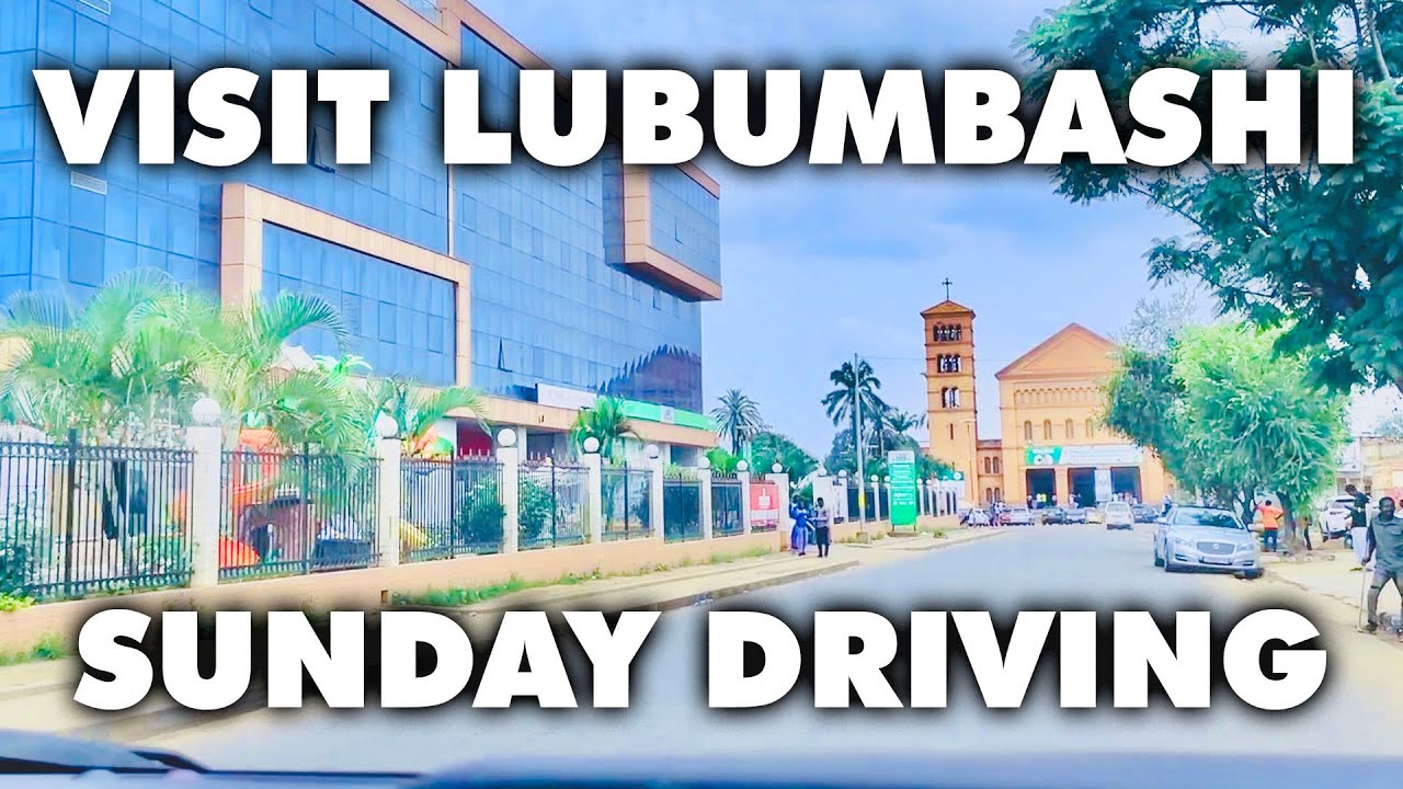 Drive in Lubumbashi city, Katanga, Congo DRC