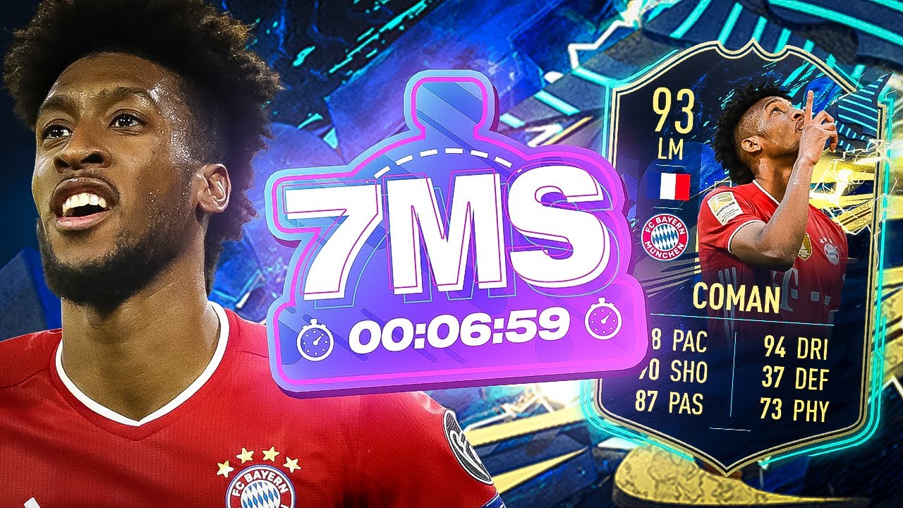 TOTS KINGSLEY COMAN 7 MINUTE SQUADS!
