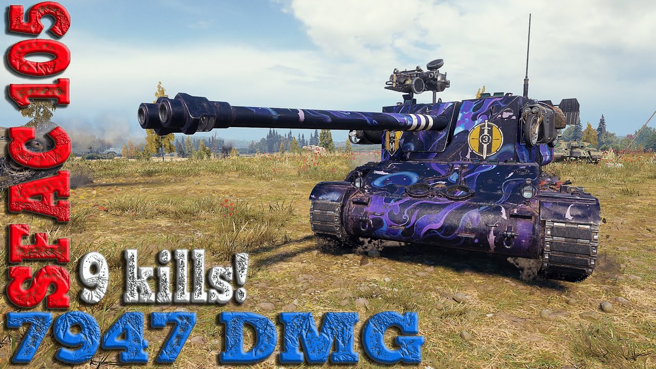 SFAC 105 Ace tanker WoT /  бой на мастера WoT replays