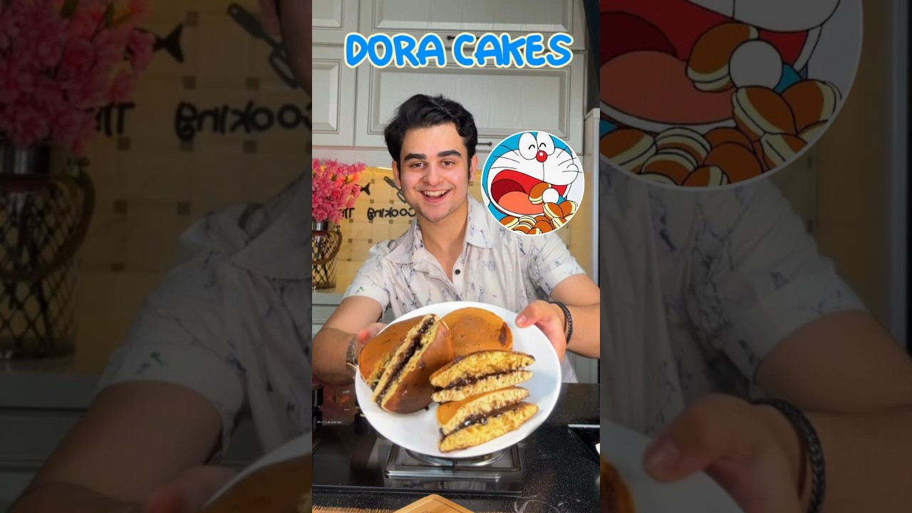 DORACAKES RECIPE 😍 #shorts