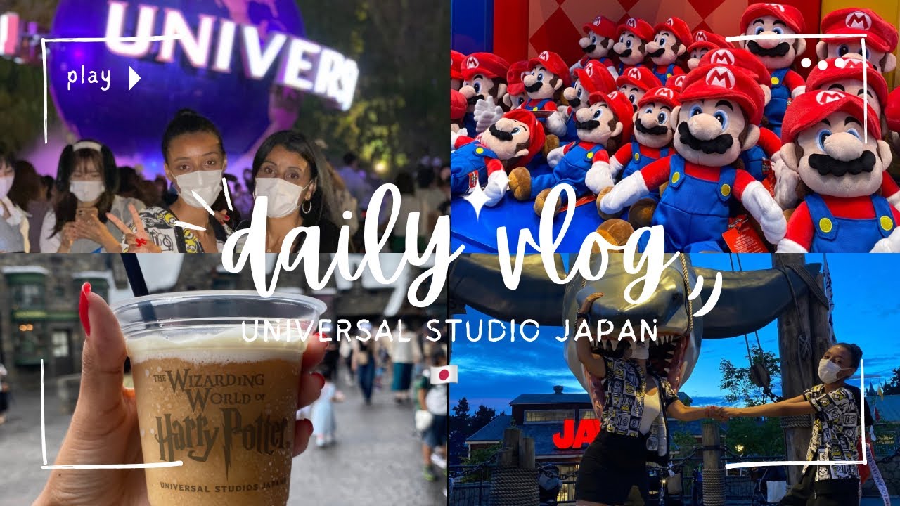 Vlog : Universal studio Japão | ユニバーサルスタジオジャパン🇯🇵 - PART. 2