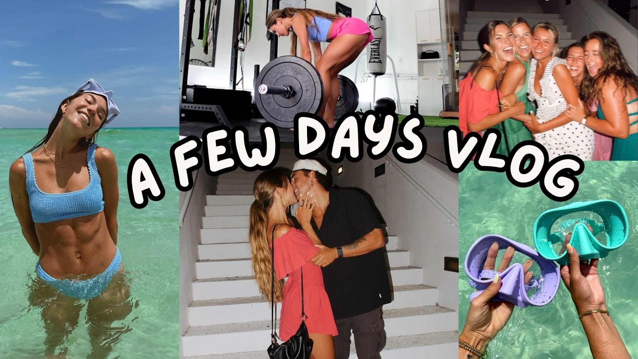 work days: social media, new bikini brand, girl time & new workouts !!!
