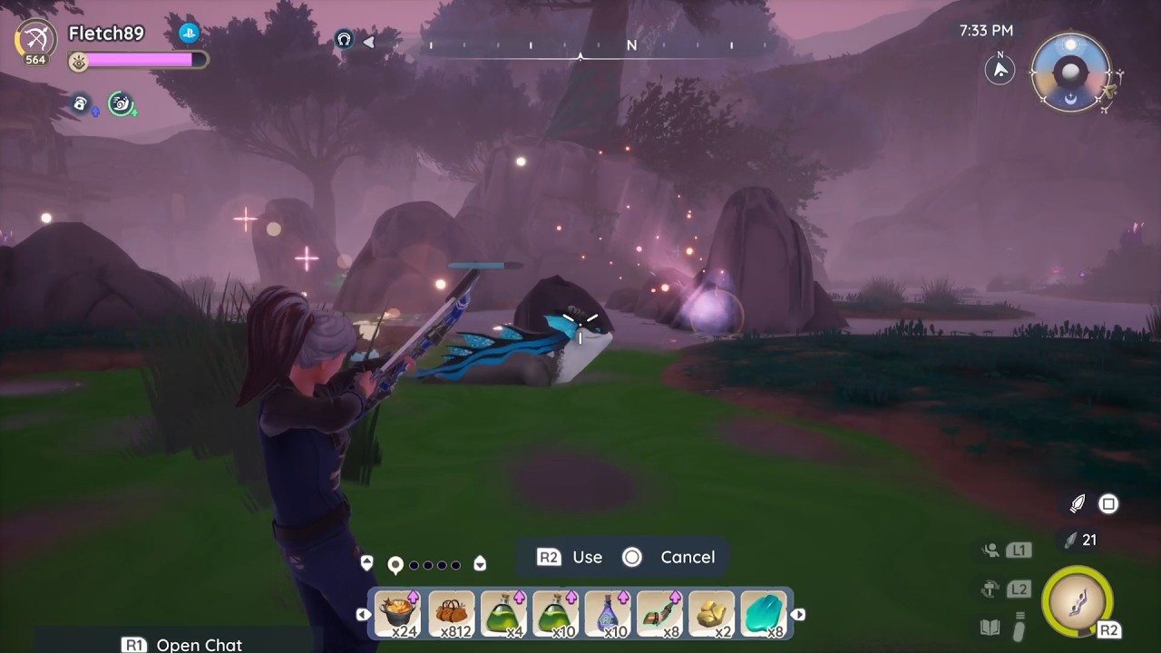 Palia Solo Hunt: Level 563 Elderwood Waveback Gauntlet – 6 Wavebacks, 9 Lizards
