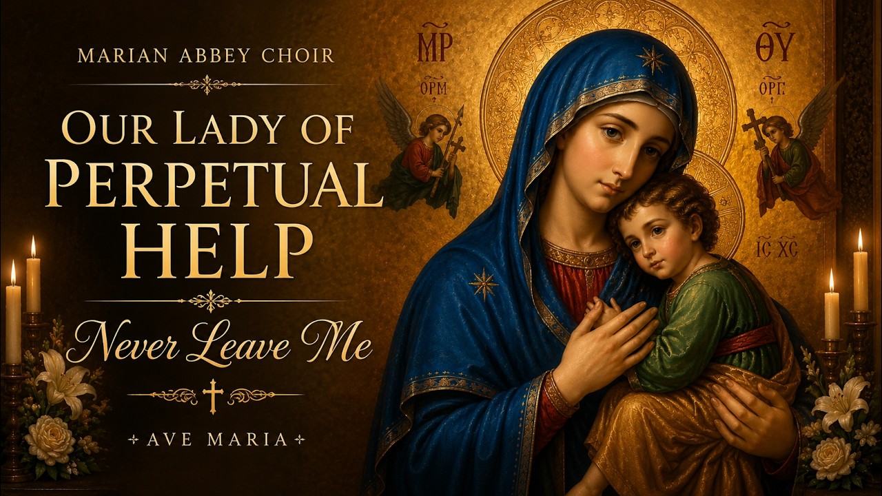 Our Lady of Perpetual Help - Never Leave Me | Marian Hymn & Prayer