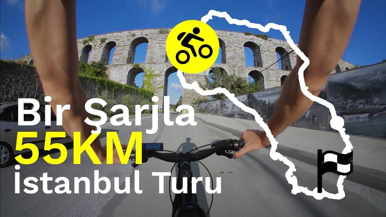 Elektrikli Bisikletle İstanbul Turu - 55 KM Şarj Testi