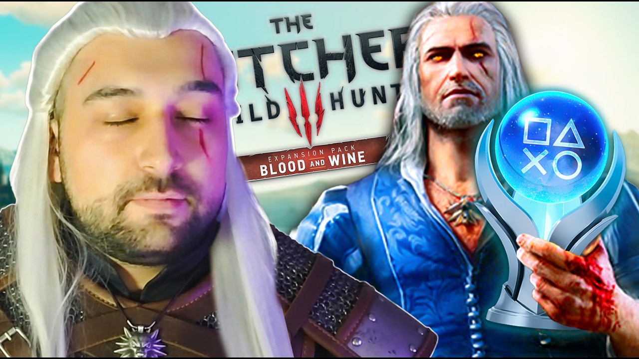 🔴 YAYIN WITCHER 3 PLATINUM KUPAYI ALANA KADAR DEVAM EDECEK! #witcher3  #oyunumadokunma