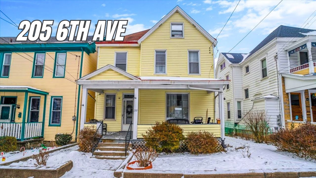 205 6th Ave, Carnegie, PA 15106 – Просторная 4-комнатная квартира с винтажным шармом (ПРОДАНА)