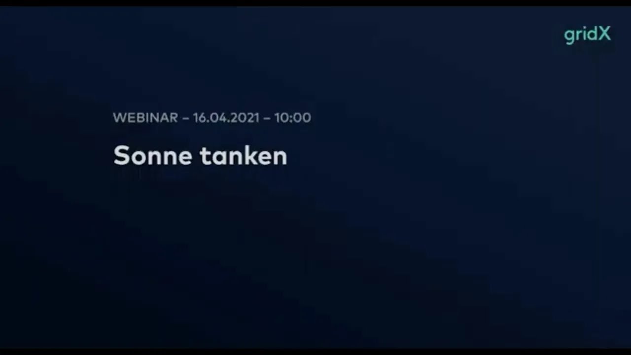 Sonne tanken | gridSession