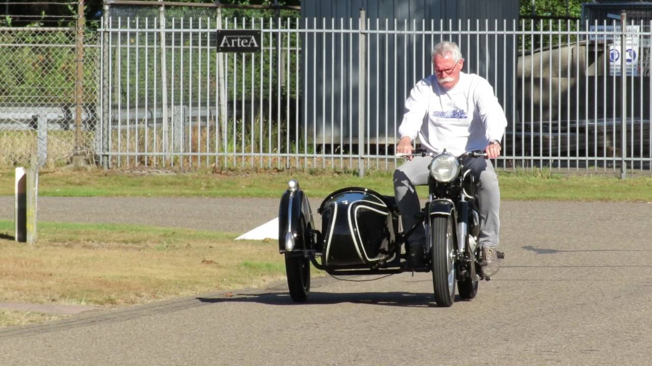 BMW 1962 R27 with steib LS200 sidecar