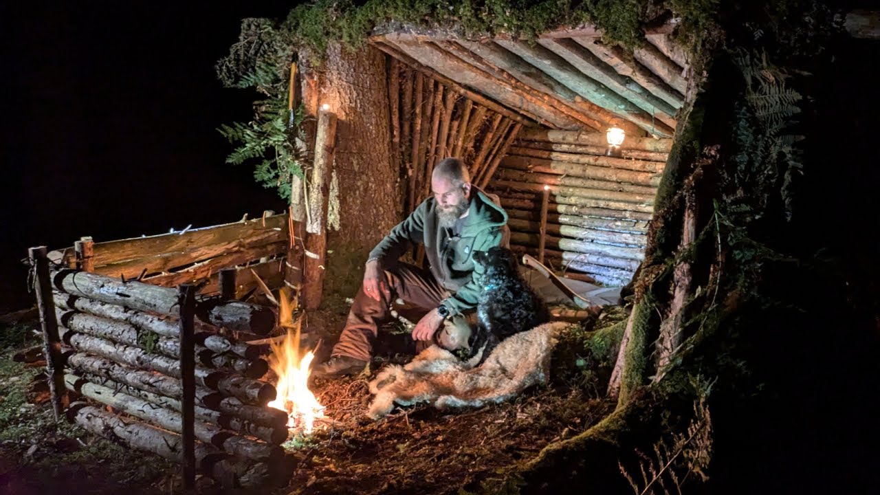 How to Build an Effective Primitive Survival Shelter  in 1 Day