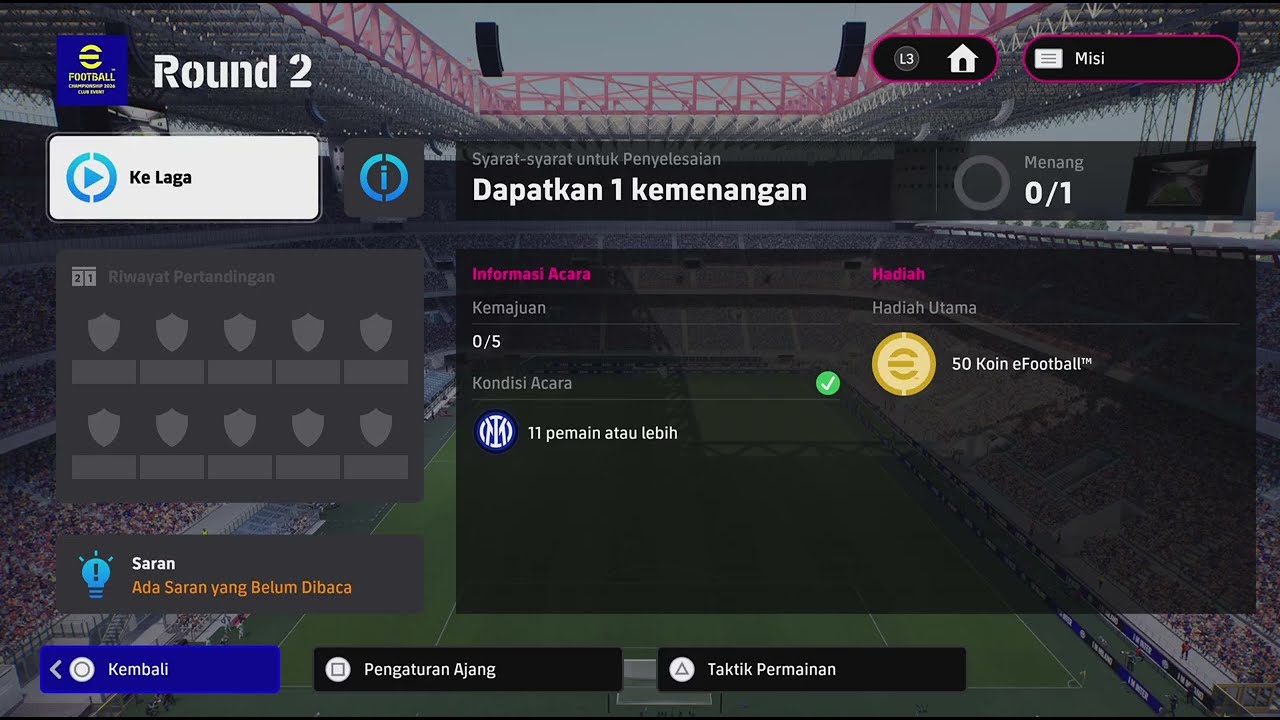 eFootball 2026 game play event intermilan