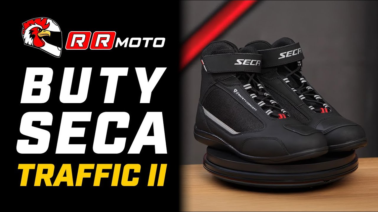 SECA TRAFFIC II - miejskie buty motocyklowe na ciepłe dni